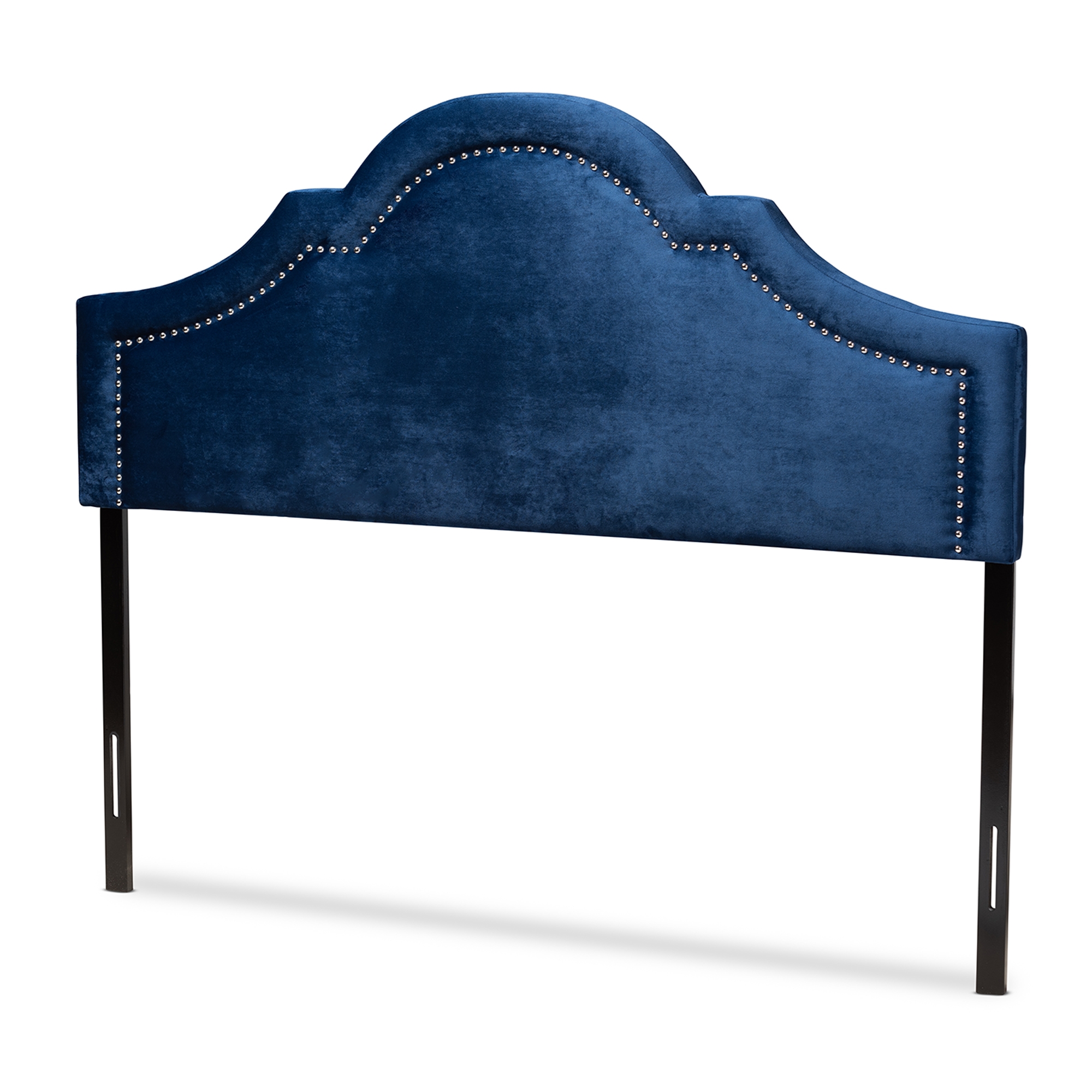 Baxton Studio Rita Modern and Contemporary Navy Blue Velvet